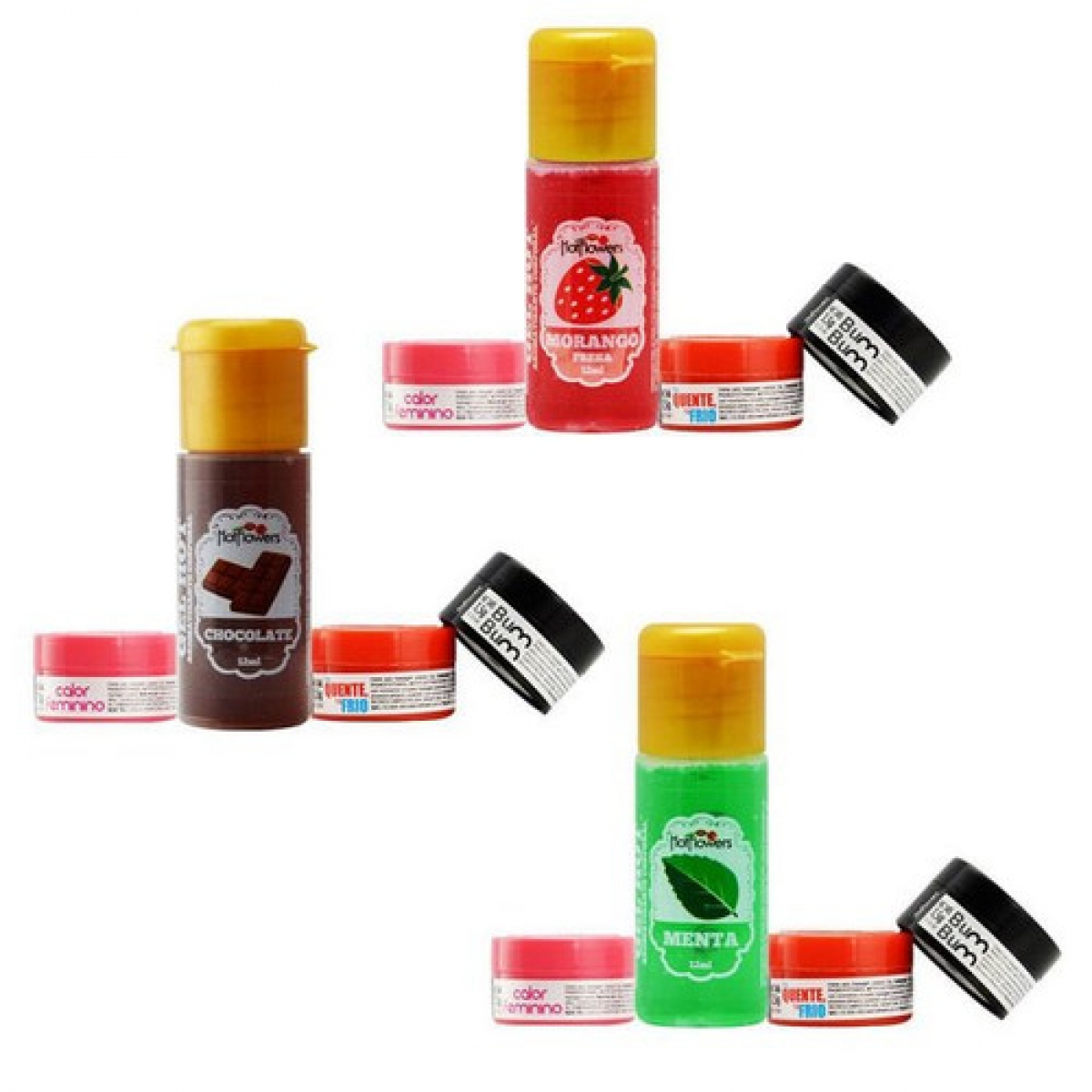 Gel532/ Kit Seducción - Hot Flowers